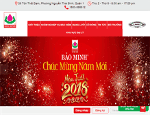 Tablet Screenshot of baominh.com.vn